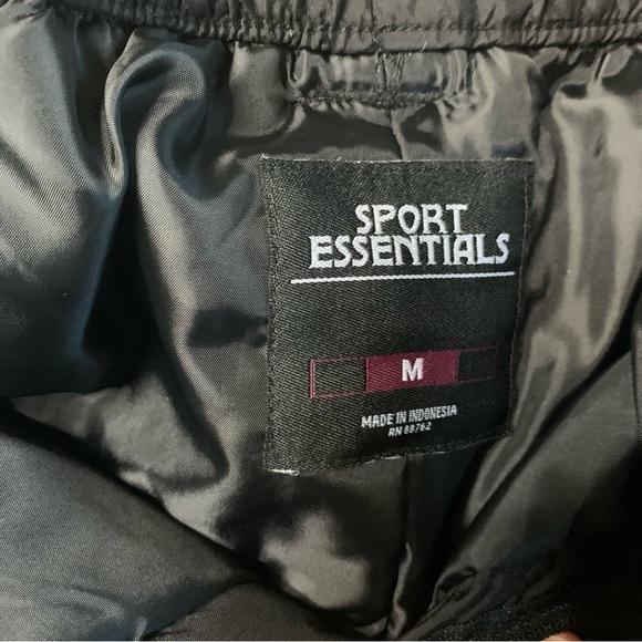 Sports Essentials Women’s Black Snow Pants, Size Medium - Picture 10 of 10
